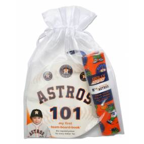 Houston Astros 101 Book with Rally Paper - HOUSTON ASTROS GIFT SET