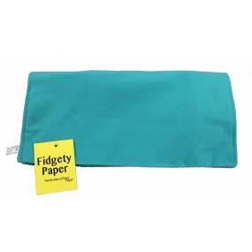 Large Turquoise Fidgety Paper - LARGE TURQUOISE