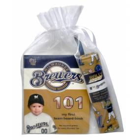 Milwaukee Brewers 101 Book with Rally Paper - MILWAUKEE BREWERS GIFT SET