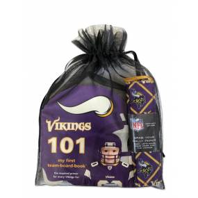 Minnesota Vikings 101 Book with Rally Paper - MINNESOTA VIKINGS GIFT SET