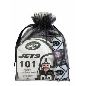 New York Jets 101 Book with Rally Paper - NEW YORK JETS GIFT SET