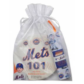 New York Mets 101 Book with Rally Paper - NEW YORK METS GIFT SET