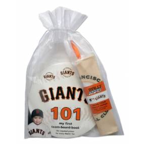 San Francisco Giants 101 Book with Rally Paper - SAN FRANCISCO GIANTS GIFT SET