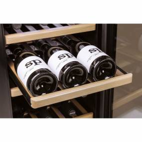 WineSafe 43-Bottle Wine Cooler with Locks - Caso Design 10647