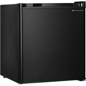 Arctic Wind 1.6-Cu. Ft. Energy Star Compact Refrigerator with Freezer Compartment in Black - Almo 2AW1BF16A