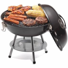 14-In. Portable Charcoal Grill in Black - Cuisinart CCG-190