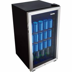 3.1-cu. ft. Capacity Beverage Center - Danby DBC117A1BSSDB-6