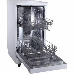 Energy Star 18" Portable Dishwasher with 4 Wash Programs in White - Danby DDW1805EWP