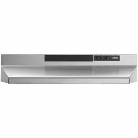 F40000 Series 36-In. Two-Speed 4-Way Convertible Under Cabinet Range Hood, Stainless Steel - Broan F403604