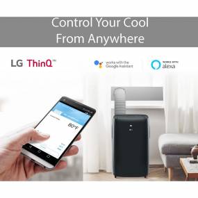 10,000 BTU Portable Air Conditioner Heat & Cool - LG Electronics LP1021BHSM