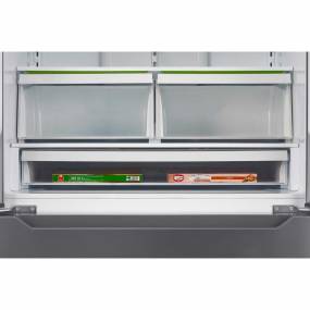 22.5-Cu. Ft. French Door Refrigerator in Stainless Steel - Midea MRQ23B4AST
