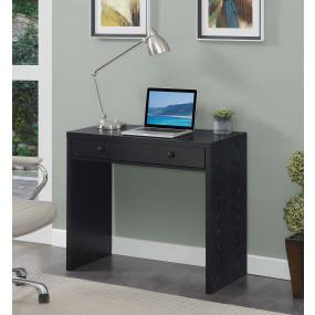 Northfield 36 inch Desk with Drawer - Convenience Concepts 303536BL
