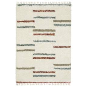 Axis AX04A Ivory/ Multi 3'10" x 5'5" Indoor Area Rug - Oriental Weavers AAX04A116165ST