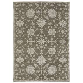 Intrigue INT01 Grey/ Light Grey 5'3" x 7'6" Indoor Area Rug - Oriental Weavers IITN01160230ST