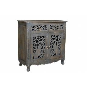Aria 2-drawer 2-door Carved Sideboard - TF420805AR