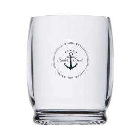 Set of 6 Ecozen Sailor Soul Water Glass - Whitecap 14090