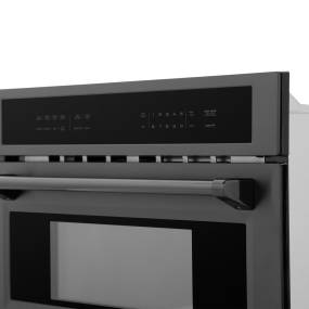 ZLINE 30 1.6 cu ft. Built-in Convection Microwave Oven in Black Stainless Steel with Speed and Sensor Cooking - ZLINE Kitchen and Bath MWO-30-BS