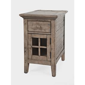 Rustic Shores USB Charging Chairside Table - Jofran 1620-22