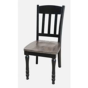 Madison County Reclaimed Pine Slatback Dining Chair (Set of 2) - Jofran 1702-420KD