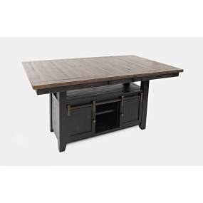 Madison County Reclaimed Pine Adjustable Height 72" Dining Table - Jofran 1702-72TBKT