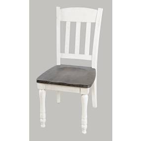 Madison County Reclaimed Pine Slatback Dining Chair (Set of 2) - Jofran 1706-420KD