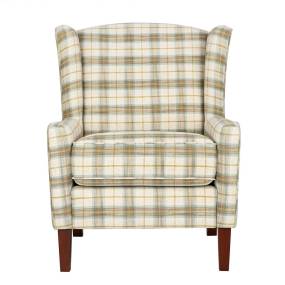 Thompson Traditional Classic Wingback Upholstered Accent Chair - Jofran TAYLOR-CH-MULTI