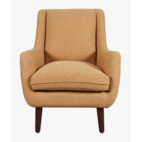 Theo Mid-Century Modern Contemporary Upholstered Accent Chair - Jofran THEO-CH-GOLD