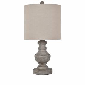 Evolution by Crestview Collection Covington 21.5" Resin Table Lamp in Brown - Crestview Collection EVAVP1372