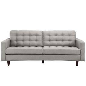 Empress Upholstered Fabric Sofa - East End Imports EEI-1011-LGR