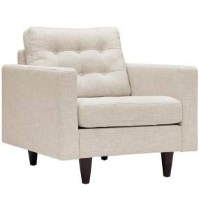 Empress Upholstered Fabric Armchair - East End Imports EEI-1013-BEI