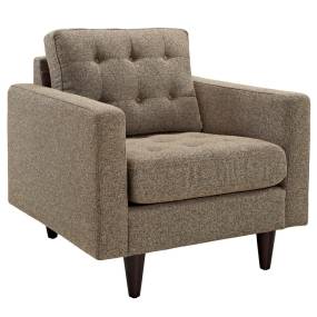 Empress Upholstered Fabric Armchair - East End Imports EEI-1013-OAT