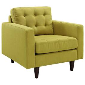 Empress Upholstered Fabric Armchair - East End Imports EEI-1013-WHE