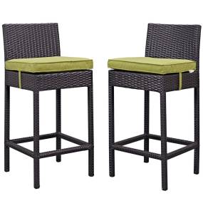 Lift Bar Stool Outdoor Patio Set of 2 - East End Imports EEI-1281-EXP-PER