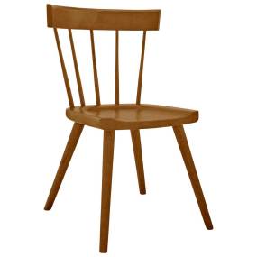 Sutter Wood Dining Side Chair in Walnut