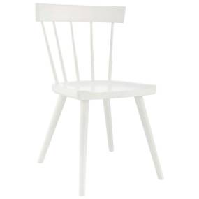 Sutter Wood Dining Side Chair in White