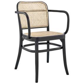 Winona Wood Dining Chair in Black