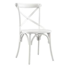 Gear Dining Side Chair - East End Imports EEI-5564-WHI