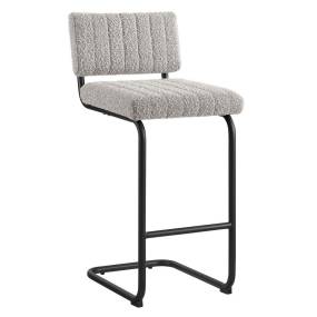 Parity Boucle Counter Stools - Set of 2 - East End Imports EEI-6471-BLK-TAU