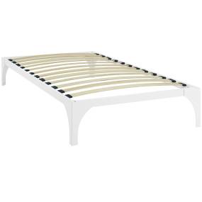 Ollie Twin Bed Frame - East End Imports MOD-5747-WHI