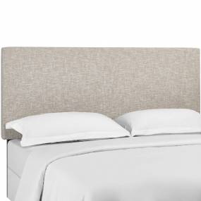 Taylor King & California King Upholstered Linen Fabric Headboard in Beige - East End Imports MOD-5883-BEI