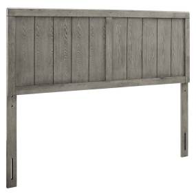Robbie Queen Wood Headboard - East End Imports MOD-6218-GRY