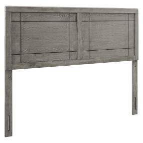 Archie Queen Wood Headboard - East End Imports MOD-6222-GRY