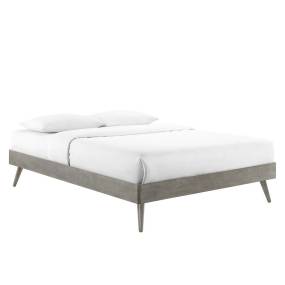 Margo Twin Wood Platform Bed Frame - East End Imports MOD-6228-GRY