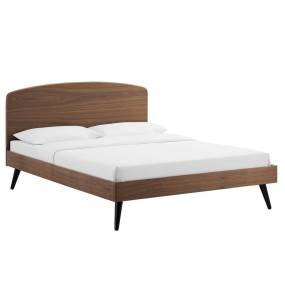 Bronwen Full Wood Platform Bed - East End Imports MOD-6253-WAL