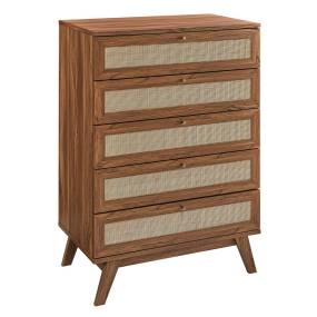 Soma 5-Drawer Chest - East End Imports MOD-7052-WAL
