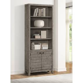 Parker House Tempe - Grey Stone 32 in. Open Top Bookcase - Parker House TEM#330-GST