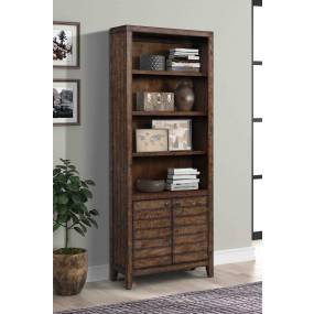 Parker House Tempe - Tobacco 32 in. Open Top Bookcase - Parker House TEM#330-TOB