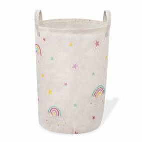 Printed Foldable Laundry Basket Rainbow - Safdie & Co 99605.ECZ.02