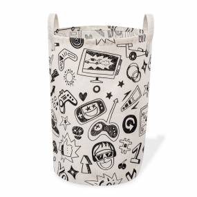 Printed Foldable Laundry Basket Gaming - Safdie & Co 99605.ECZ.06