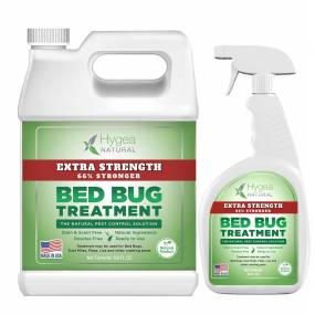 Bed Bug Extra Strength Treatment Combo pack; 24 oz and 128 oz refill - Hygea Natural EXTC-2509X
